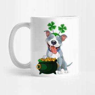 mom dog Green Irish Funny St Patrick's Mug